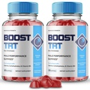 Boost TRT Gummies, Official Boost TRT Supplement Gummies - Maximum Strength Performance, All Natural Support Overall Health & Wellness, Premium BoostTRT Advanced Support Gummy Reviews (2 Pack)