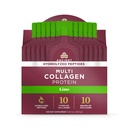 Ancient Nutrition Hydrolyzed Multi Collagen Peptides Gel Packets, Lime | Vitamin C, Probiotics, Grass-Fed Hydrolyzed Collagen, Supports Skin, Hair, Nails, Joints, Gut Health, 28 Packets
