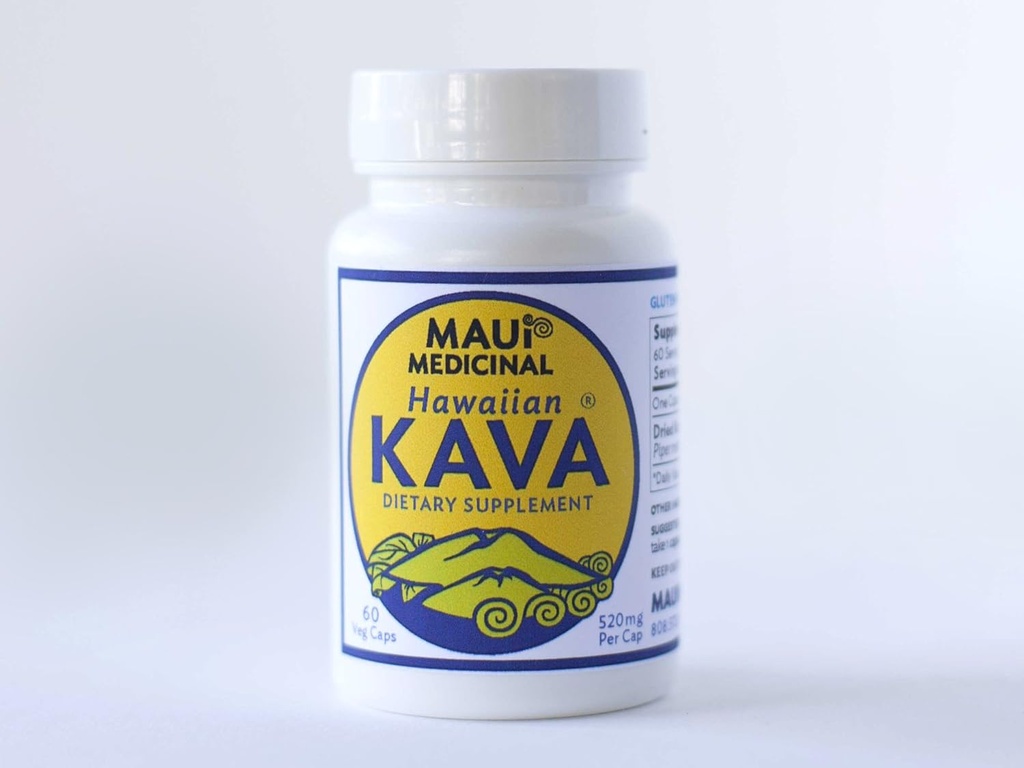 Hawaiian Kava Root 60 Veggie Kapseln 520mg pro Kapsel