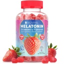 Melatonin Gummis - 10 mg Erdbeere Flavored Nahrungsergänzungsmittel zur Unterstützung von Schlaf - 150 Vegan Gummies