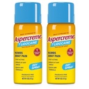 Aspercreme Lidocaine Dry Spray Soothes Aggravated Nerves, Numbing Topical Pain Relief Spray with Max-Strength 4% Lidocaine Sprays at Any Angle, 4 Oz., 2 pk