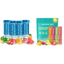 Venture Pal Sugar Free Electrolyte Powder Packets & Chewable Fast-Melt Electrolyte Tablets, Sport Electrolyte for Running Hiking Cycling Sports Nutrition