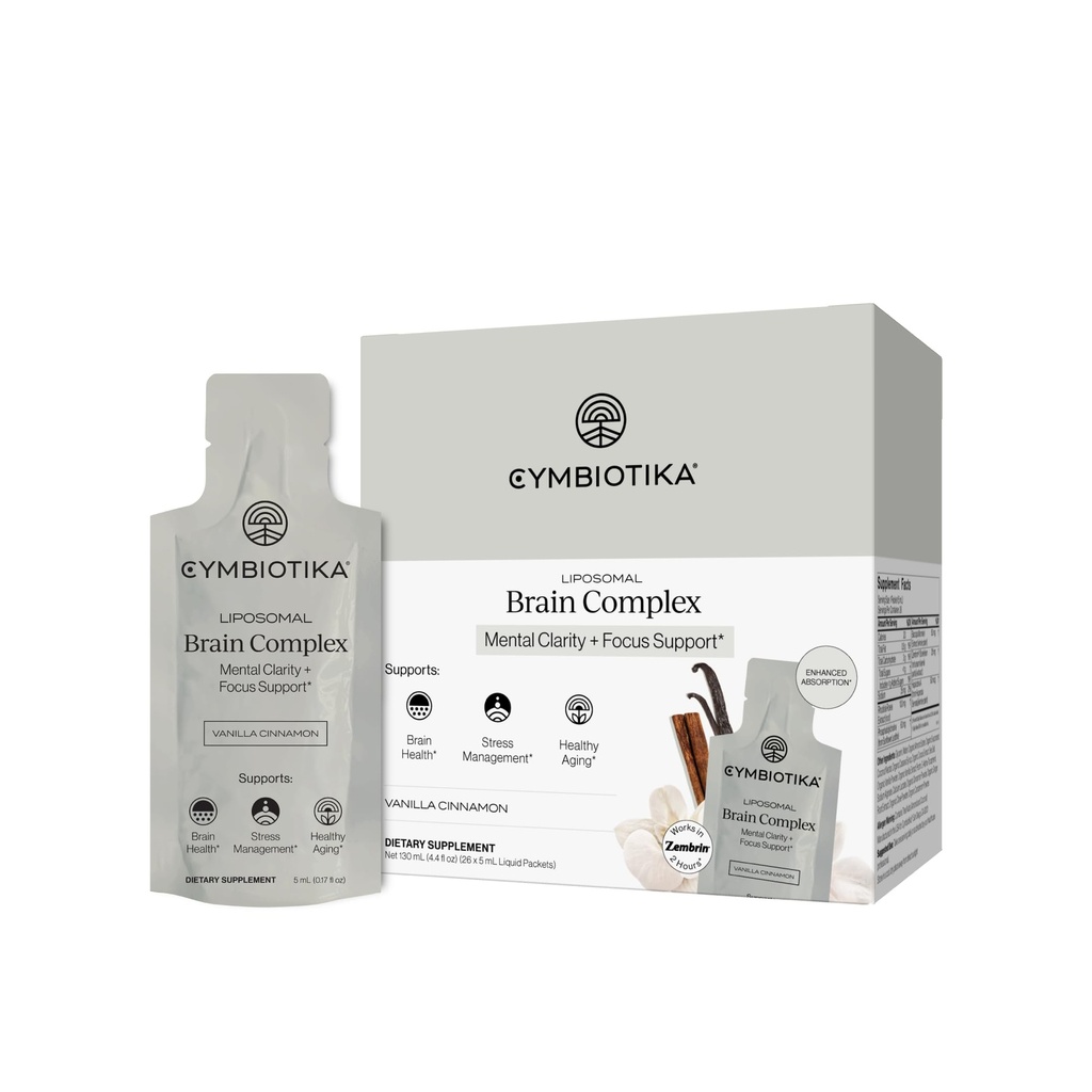 CYMBIOTIKA Liposomal Brain Complex for Focus, Mood & Memory