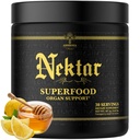 Ambrosia Nektar - Superfood Powder | Supplemento completo di salute | Supporto per organo - fegato, salute rene | 30 Serve (Limone di miele)