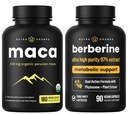 Support hormonal et métabolique complet NutraChamps: Maca & Berberine Duo