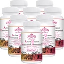 1500mg Liposomal Active Hexose Correlated Supplement, 960 Soft Gel Beta-Glucani con Estratto di funghi naturale, Sistema immunitario, Funzione del fegato, Mantenere T-Cell & Killer Cell Activity