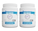 VitaBoost Systemic Formulas Collagen ECM #613 (Pack of 2) and Keychain Pill Holder, Bio Basic Collagen Powder Promotes Hair, Nail, Skin, Collagen Supplement and Pill Holder