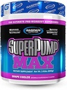Gaspari Nutrition SuperPump MAX, The Ultimate Pre Workout Powder, Sustained Energy Preworkout, Nitric Oxid Booster, Muskelwachstum, Erholung & Replenishes Elektrolyte (Grape Cooler)