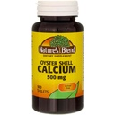 Nature's Blend Oyster Shell Calcium 500 mg Tabletten - 100 ct, Packung von 2