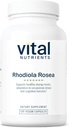 Vital Nutrients Rhodiola Rosea | Rhodiola Supplemento per energia sana, memoria e supporto stringa | Gluten, latticini, soia Free | Non OGM | 120 capsule