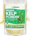 XPRS Nutra Organic Kelp Powder (Ascophyllum Nodosum) - Polvere di alghe marine Ricco di iodio, vitamine e minerali immuni - Integratore di Kelp del grado alimentare Vegan Superfood per la cura della pelle (4 oz)