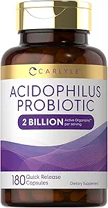 Carlyle Acidophilus Probiotique pour la santé digestive des femmes et des hommes