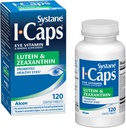 Systane ICaps Eye Vitamin & Mineral Supplement, Lutein & Zeaxanthin Formula, 120 Coated Tablets