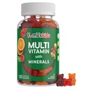 YumVs Kids Multivitamin Gummies - Frutta aromatizzata Masticabile Multivitaminico per bambini - Vitamine per bambini Multivitaminico Gomma con 12 Minerali & Vitamine A C D3 E B6 B12 (120 Conteggio di 1))