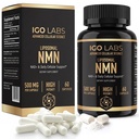 Liposomal NMN 1000mg Per Serving, Pure NMN Supplement, 60 Capsules | NAD+ Cellular Energy Support Supplement - Nicotinamide Mononucleotide Capsules for Enhanced Metabolism
