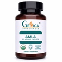 Amla Supplement (Indian Gooseberry) – USDA Organic, Whole Herb, 1500 mg per Serving, No Extract, NPOP & BioAgriCert Certified, 90 Vegan Caplets