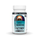 Source Naturals Essential Enzymes, Bio-Aligned Multiple Enzyme Supplement Herbal Defense for Digestion, Gas, Constipation & Bloating Relief - Unterstützt ein starkes Immunsystem* - 500mg - 60 Kapseln