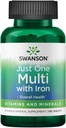 Swanson Century Formula Multivitamin mit Eisen 130 Tabs