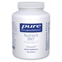 Encapsulations pures Encapsulations nutritives 950.00 Supplément minéral multivitamine pour soutenir les fonctions physiologiques et un mode de vie sain*