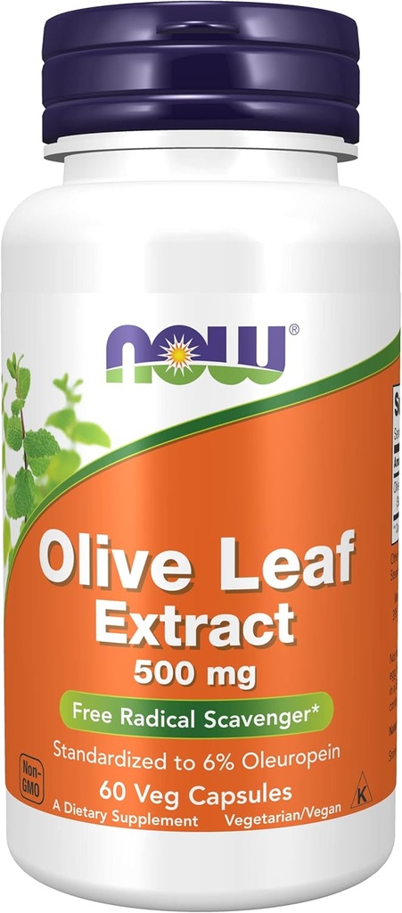 Extrait de feuille d'olive 500 mg 60 capsules