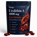 Urolithin A Supplement 1000mg, 8-in-1 Formula with Liposomal NAD+, Ubiquinol CoQ10, PQQ and TMG, Mitochondrial Support, Cellular Energy & Longevity Support, 90 Softgels