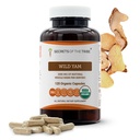 Secrets of the Tribe Wild Yam USDA Organic 120 Capsules | Made with Organic Vegetarian Capsules and Responsible Farmed Wild Yam (Dioscorea Villosa) Getrocknete Wurzel (120 Kapseln)