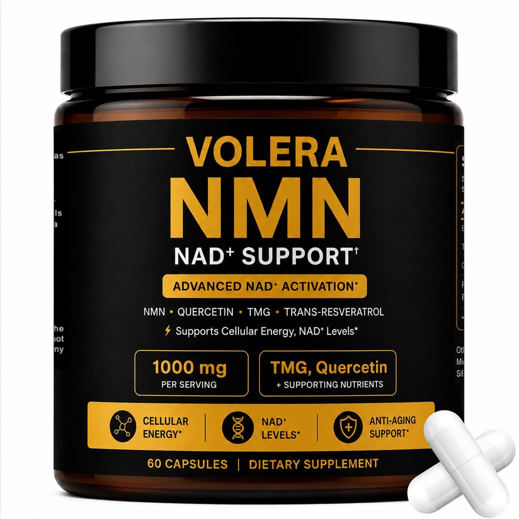 Volera NMN Bone Complex, NMN Supplement 1000mg Pure Organicwith Resveratrol