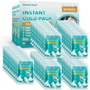General Medi Instant Ice Cold Pack (4”x 5.5”) – 50 Packs Disposable Cold Therapy Ice Packs for Pain Relief, Swelling, Inflammation, Sprains, Toothache – for Athletes & Outdoor Activities