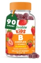 Lebensfähiger Vitamin B-Komplex für Kinder | mit VIT C | Great Tasting B Complex Gummies | Vegan Kids B Complex | Energy und Nerve Support | 90 Gummies