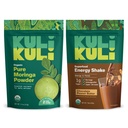 Kuli Kuli Organic Moringa Leaf Powder, Non-GMO Green Smoothie Combo Pack