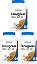 Nutricost Fenugreek Seed 1350mg, 240 Capsules - Gluten Free, GMO-Free, 675mg Per Capsule (Pack of 3)