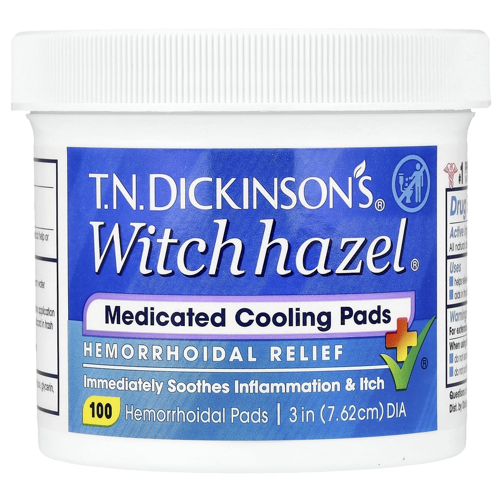 Dickinson Brands Hemorrhoidal Pads - 100 Pads