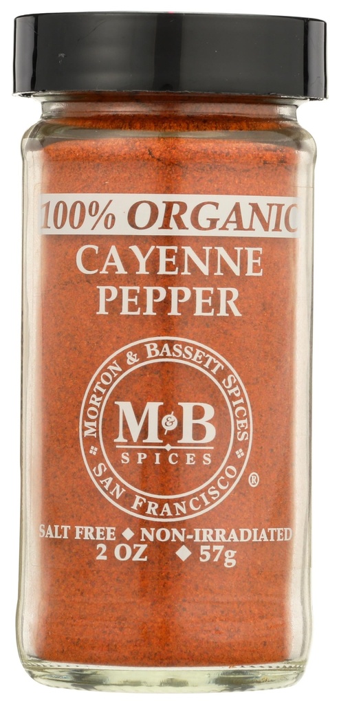 Morton & Bassett, Cayenne, Organic, 2 Oz