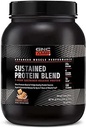 GNC AMP Sustained Protein Blend - Toast di cannella (28 Serve)