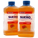 SUERO Electrolyte Solution with Zinc, Rehydrates, Restores Minerals and Nutrients, Mango Flavor, 33.8 Fl Oz (Pack of 2)