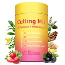 GLP-1 Cutting Drink Mix, 5-HTP, FOS, Yerba Mate, Magnesium, 30 Servings