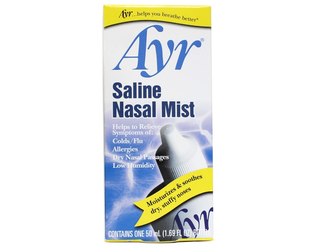 Ayr Saline Nasal Mist Spray, 1.69 Ounce