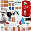 400-Piece First Aid & Survival Kit, Waterproof Case