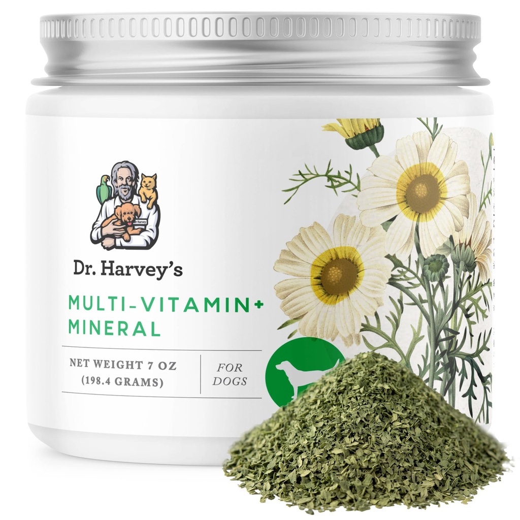 Dr. Harvey's Herbal Multi-Vitamin e supplemento minerale per cani (7 once)