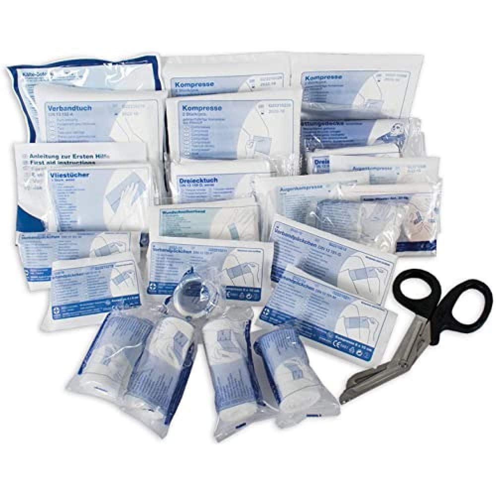 ACTIOMEDIC First Aid Refill Pack According to DIN 13 157, Refill Set for First Aid Kit & Cabinet with Multilingual Labelling, Emergency Medical Equipment, 24 x 16 x 6 cm