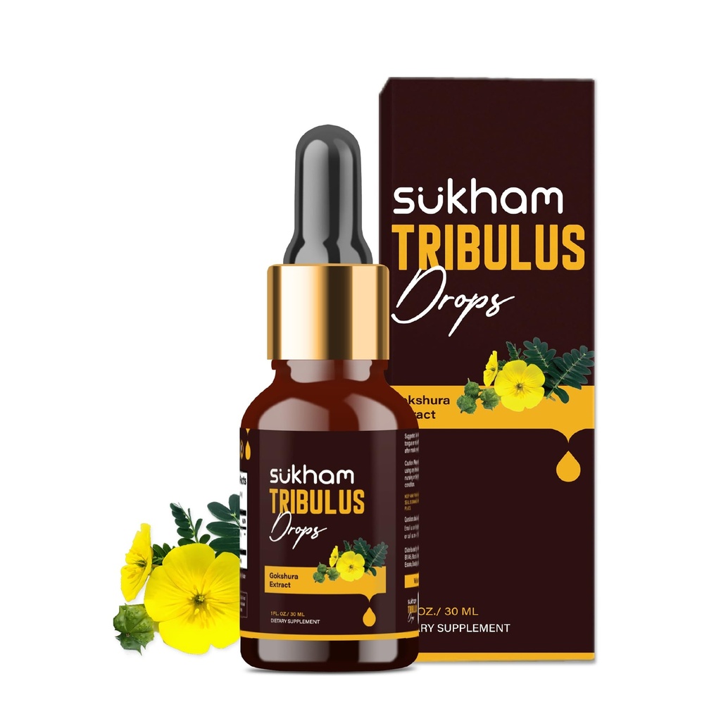 Tribulus Terrestris Flüssigkeitstropfen TTT-120 Tribulus Extrakt | 3rd Party Lab Tested | for Recovery & Performance- 1 FL.OZ (40 Servierungen) mit Saponins & Flavonoids, Alkoholfreier flüssiger Konzentrat