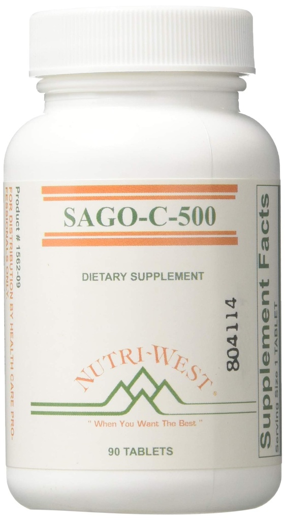 Nutri-West - Sago-C-500 90 Comprimés