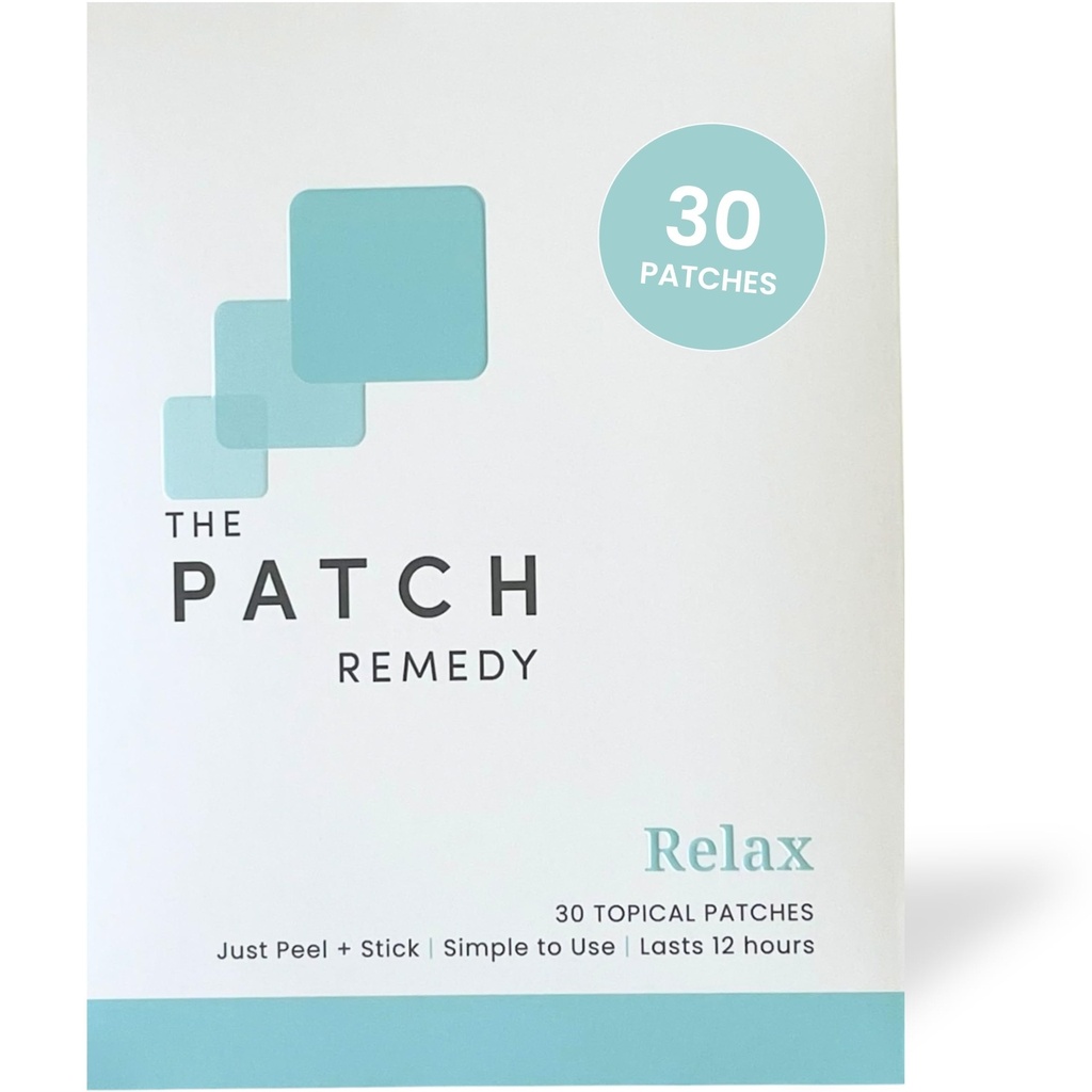 Il Patch Remedy Relax Patch | L-theanine, Lemon Balm, Valerian, Ashwagandha, Passionflower | 30 Patches