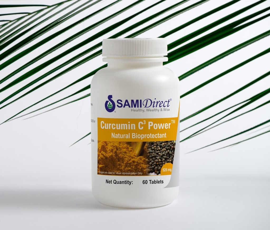 Sami Direct Curcumin C3 Power 525mg, 60 Tab