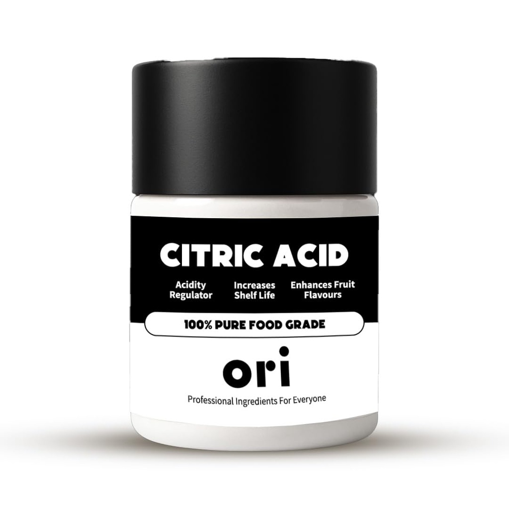 Ori Citric Acid|100% Pure Food Grade - (Pack Of 1) - Powder, 1 count, 100 grams