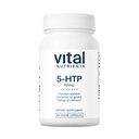 Vital Nutrients 5-HTP 50mg (5-idrossitriptofano) | Vegan Serotonina Support Supplemento* | Sostegno sonno e stress | 5HTP e vitamina B6 | Gluten, Latticini, Soy Free | Non-GMO | 60 capsule
