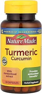 Turmeric 500 mg Kapseln, 60 Zähler für Antioxidans Support