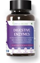 Digestive Enzymes 500mg - 120 Veg Capsules with Bromelain, Alpha Galactosidase, Lipase, Amylase, Protease -Digestive enzyme supports Gut Health, Liver Detox, Constipation Relief