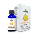 Unived OVEGHA Kids, Vegan Algae Omega-3 DHA 250mg DHA, Liquid Dropper, Natural Orange Flavour, 30 servings