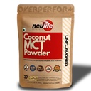 KETOFUEL Neulife Original Keto MCT Oil Powder for Coffee, Desserts & Baking | U.S. Patented Product, Zero Carb, 500g | Unflavored, Natural MCT Oil Powder for Keto and Low-Carb Diets